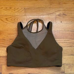 Mesh and Criss Cross Lululemon bra 8